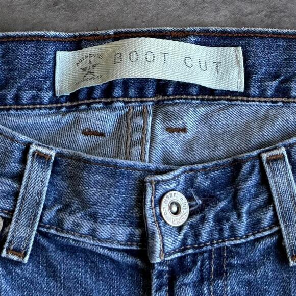 Vintage Y2K Arizona Boot Cut Embroidered Denim Jeans - Picture 4 of 5